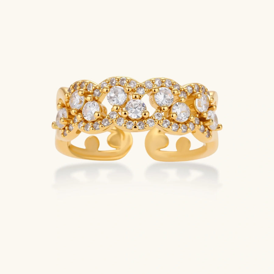 Celestial Cluster Ring by Sandee Rain Boutique Rings