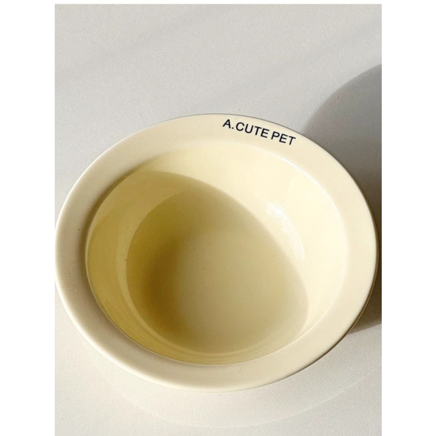 Ceramic Pet Bowl Apparel and Accessories