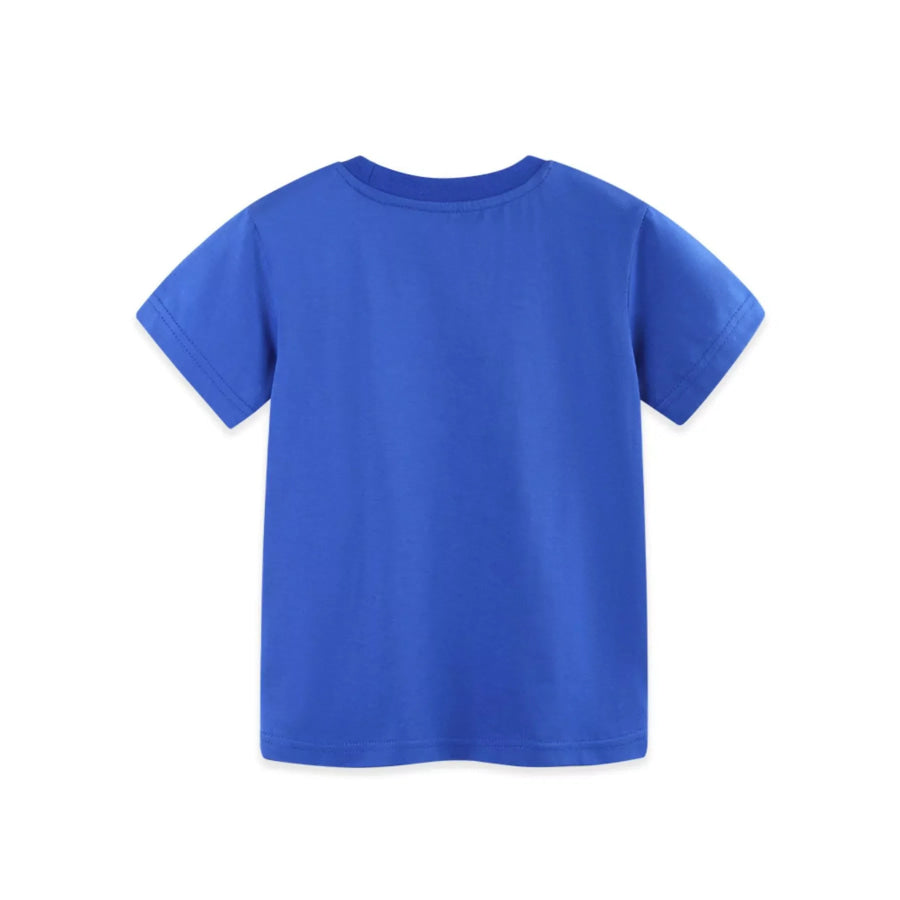Children’ Crab Graphic Crew Neck T-Shirt Apparel and Accessories