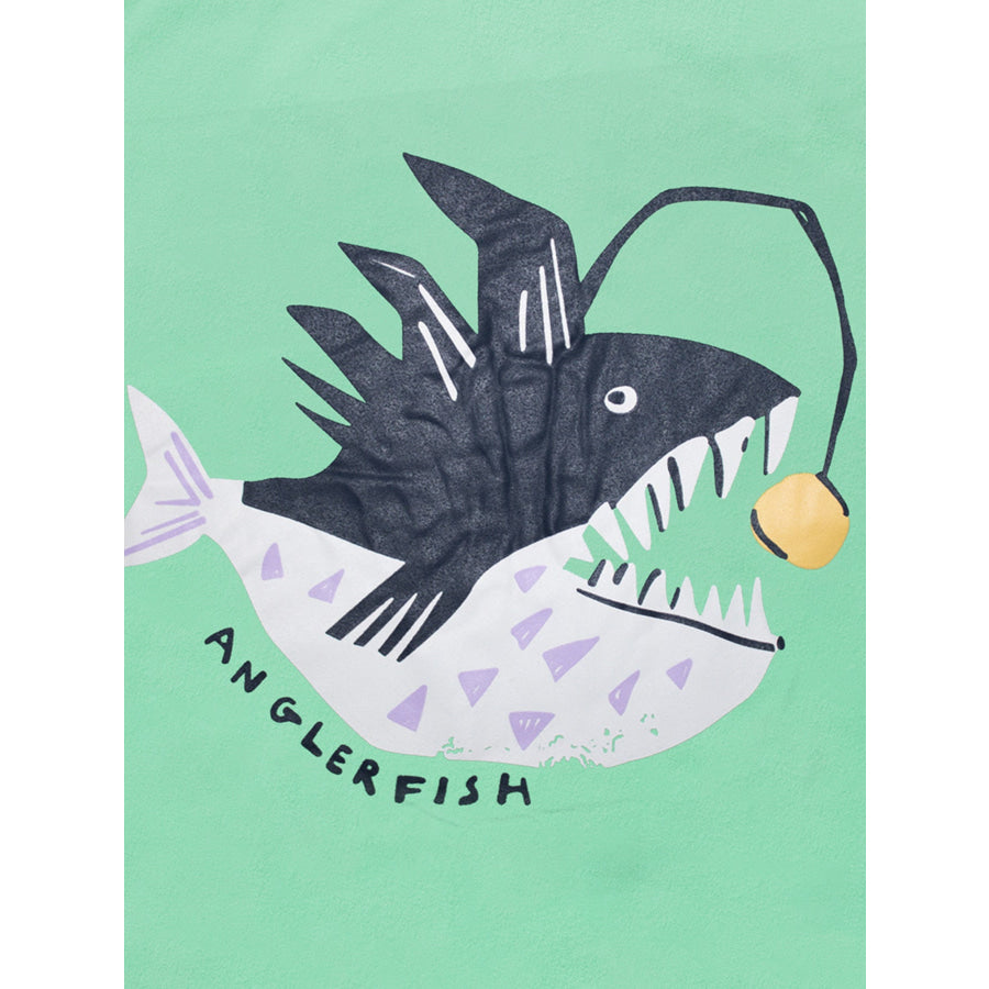 Children’s Anglerfish Graphic Short Sleeve T-Shirt Apparel and Accessories