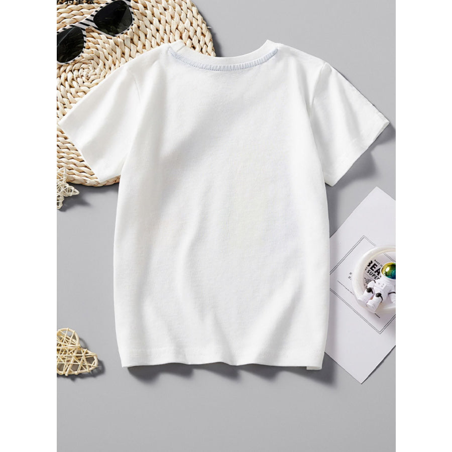 Children’s Animal Graphic Casual T-Shirt Apparel and Accessories