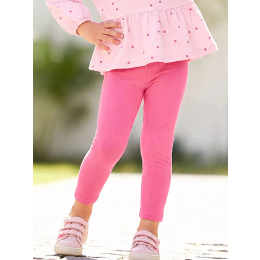 Children’s Animal Peplum Top and Leggings Set Apparel and Accessories