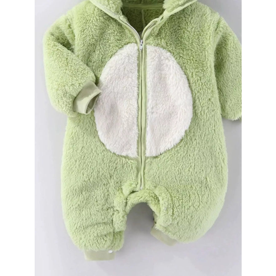 Children’s Animal Plush Hooded One-Piece Jumpsuit Apparel and Accessories