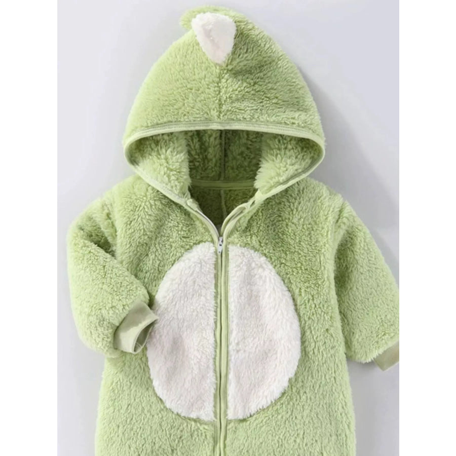 Children’s Animal Plush Hooded One-Piece Jumpsuit Apparel and Accessories