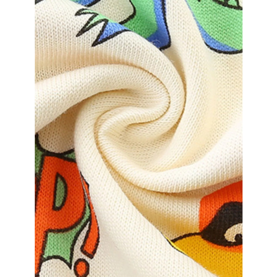 Children’s Animal Print Crew Neck T-Shirt Apparel and Accessories