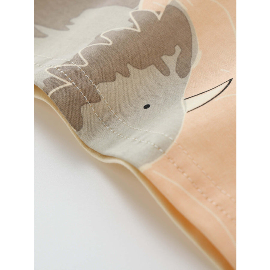 Children’s Animal Print Short Sleeve T-Shirt Apparel and Accessories