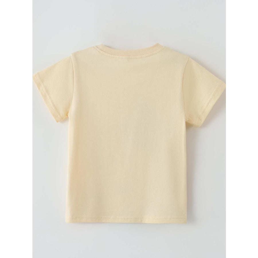 Children’s Animal Print Short Sleeve T-Shirt Apparel and Accessories