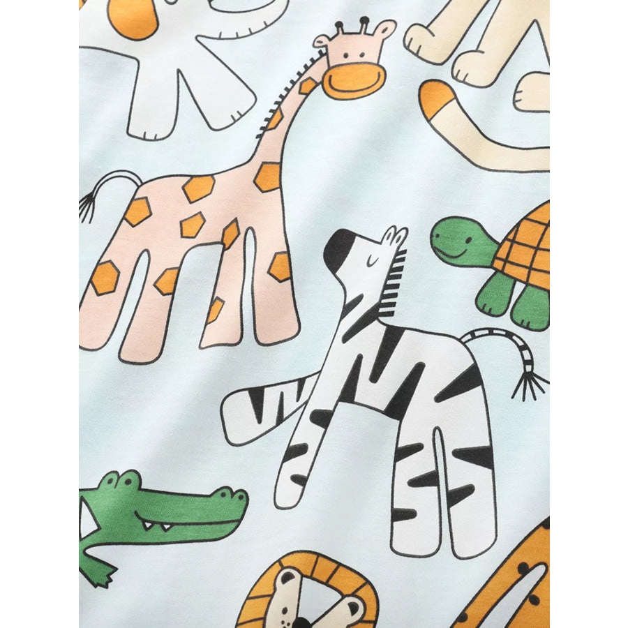 Children’s Animal Print Short Sleeve Tee Apparel and Accessories