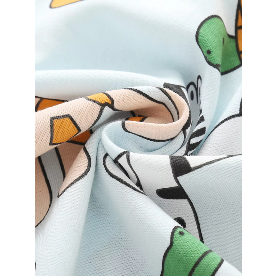 Children’s Animal Print Short Sleeve Tee Apparel and Accessories