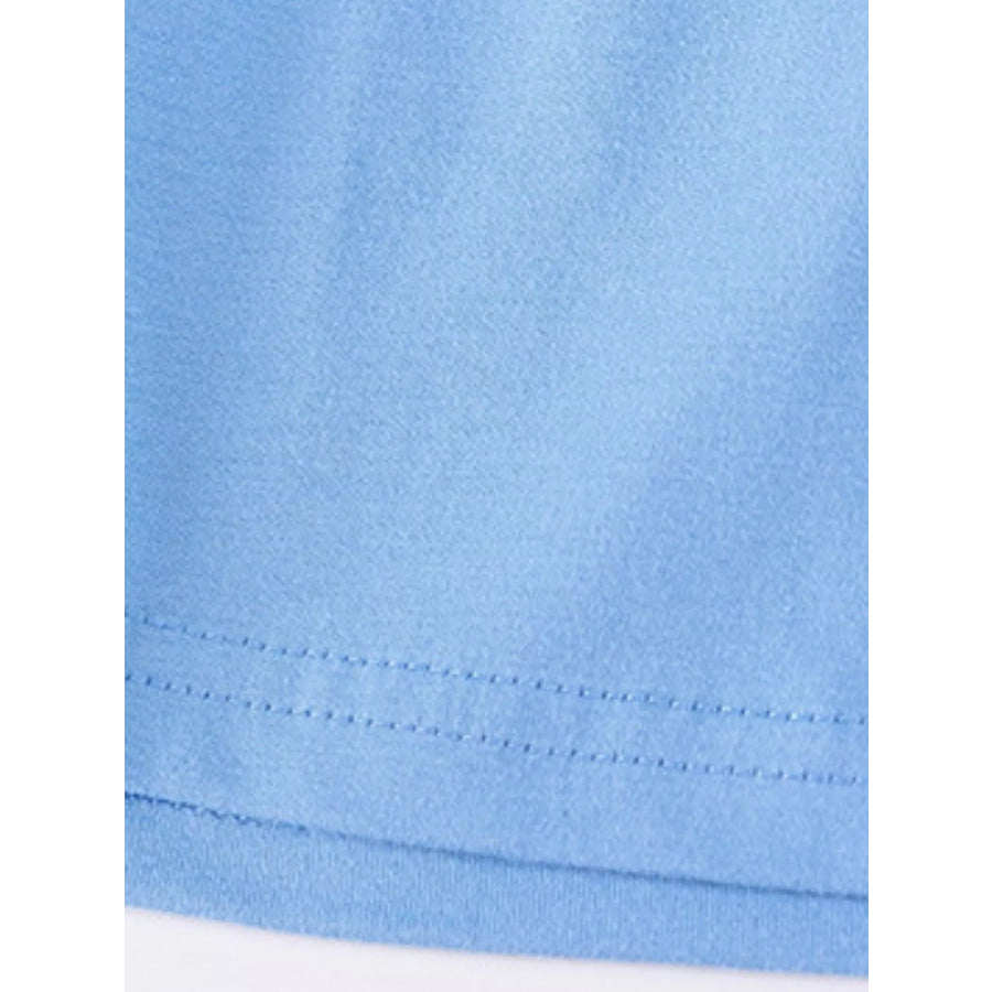 Children’s Animal Round Neck Top and Shorts Set Apparel and Accessories