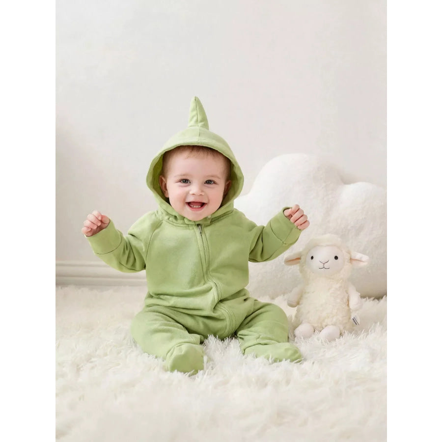 Children’s Antenna Hooded One-Piece Jumpsuit Apparel and Accessories
