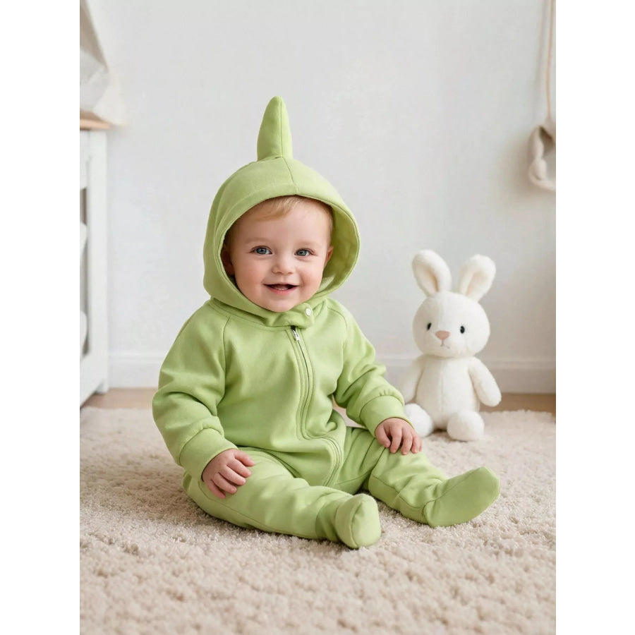 Children’s Antenna Hooded One-Piece Jumpsuit Apparel and Accessories