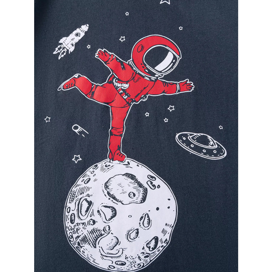 Children’s Astronaut and Rocket Tee and Shorts Set Apparel and Accessories