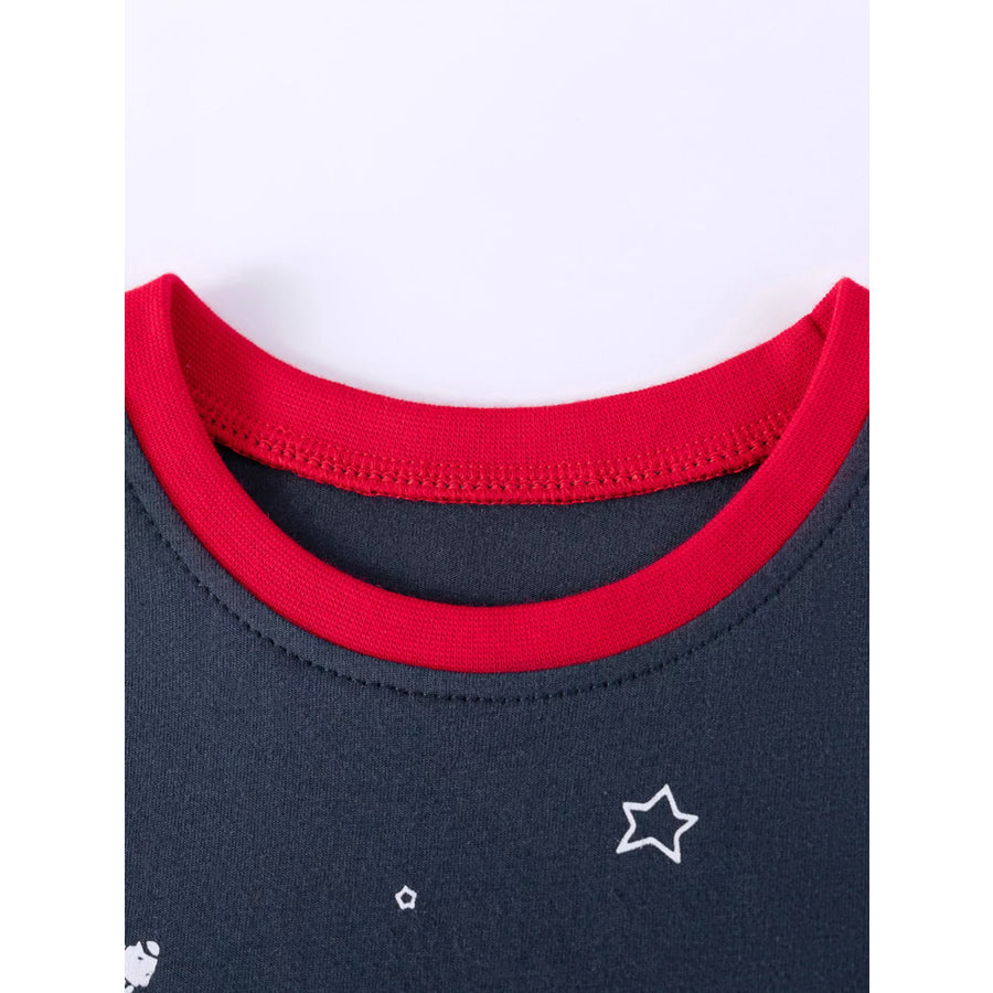 Children’s Astronaut and Rocket Tee and Shorts Set Apparel and Accessories