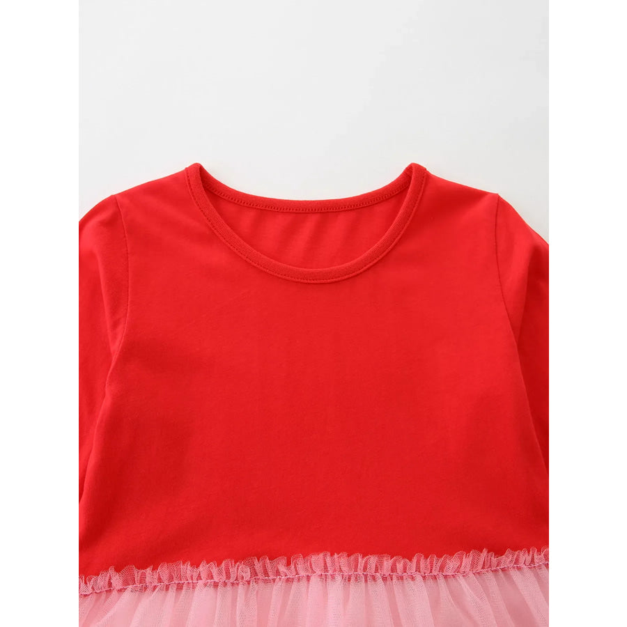 Children’s Ballerina Applique Tulle Dress Apparel and Accessories