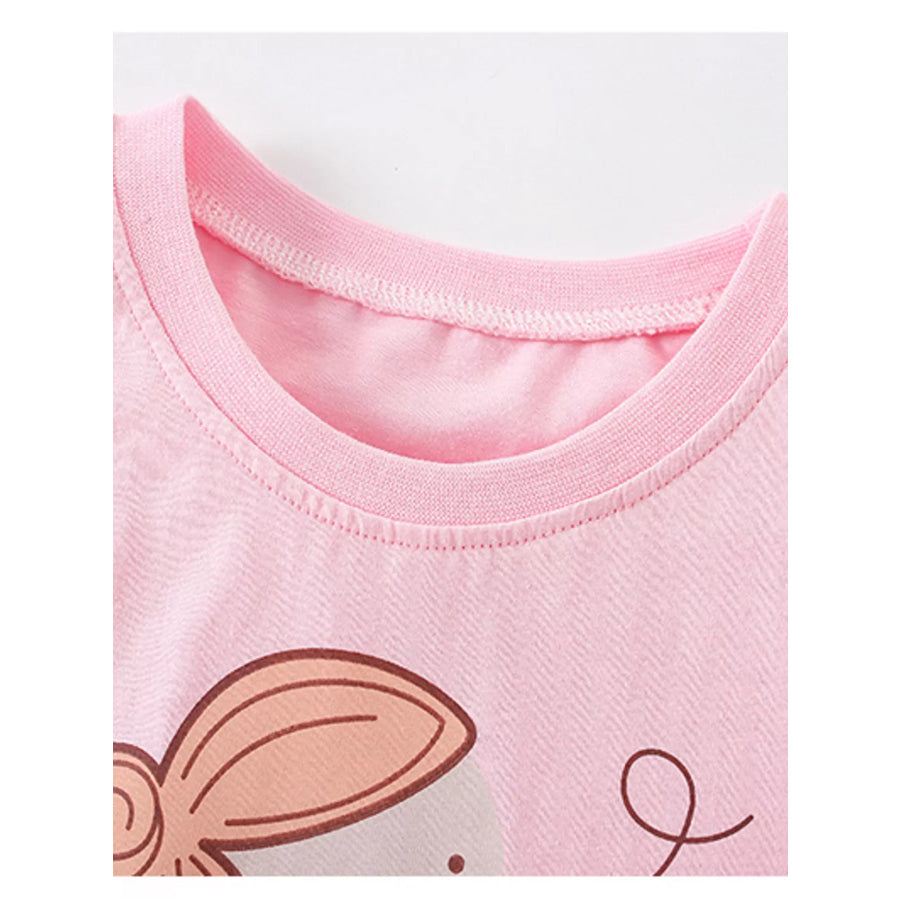 Children’s Ballerina Graphic Short Sleeve T-Shirt Apparel and Accessories