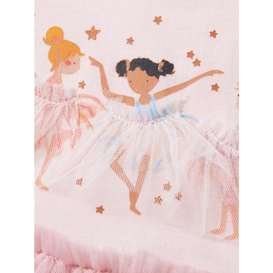Children’s Ballerina Short Sleeve Tulle Dress Apparel and Accessories