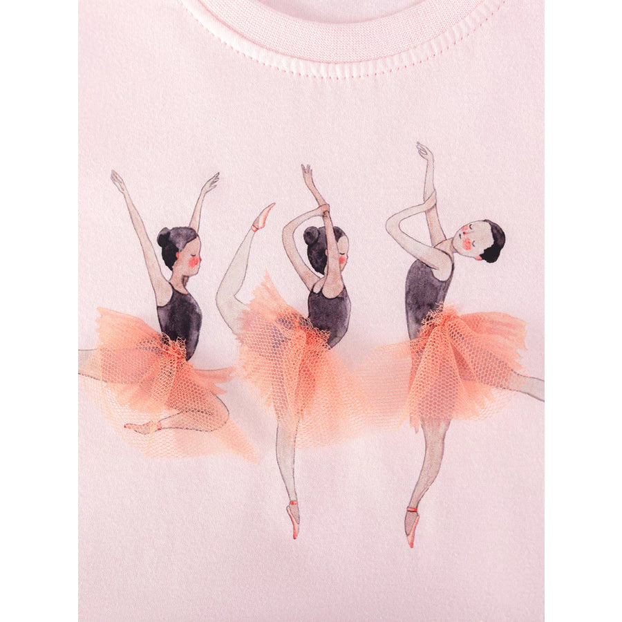 Children’s Ballerina Short Sleeve Tulle Dress Apparel and Accessories