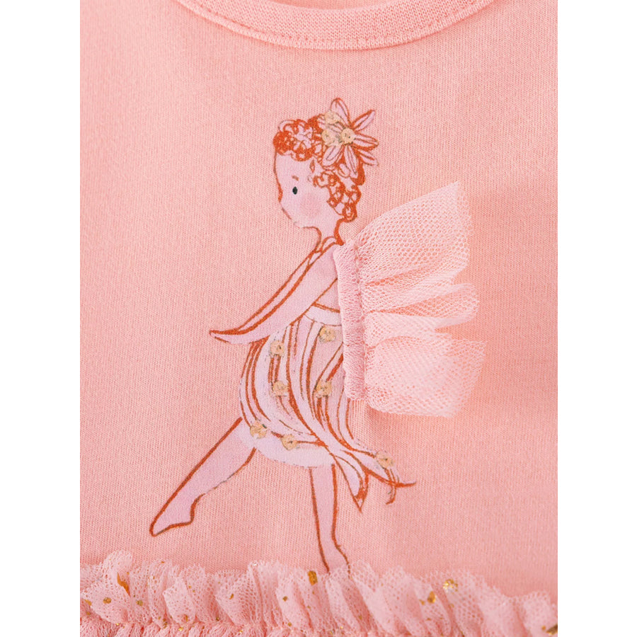 Children’s Ballerina Short Sleeve Tulle Dress Apparel and Accessories