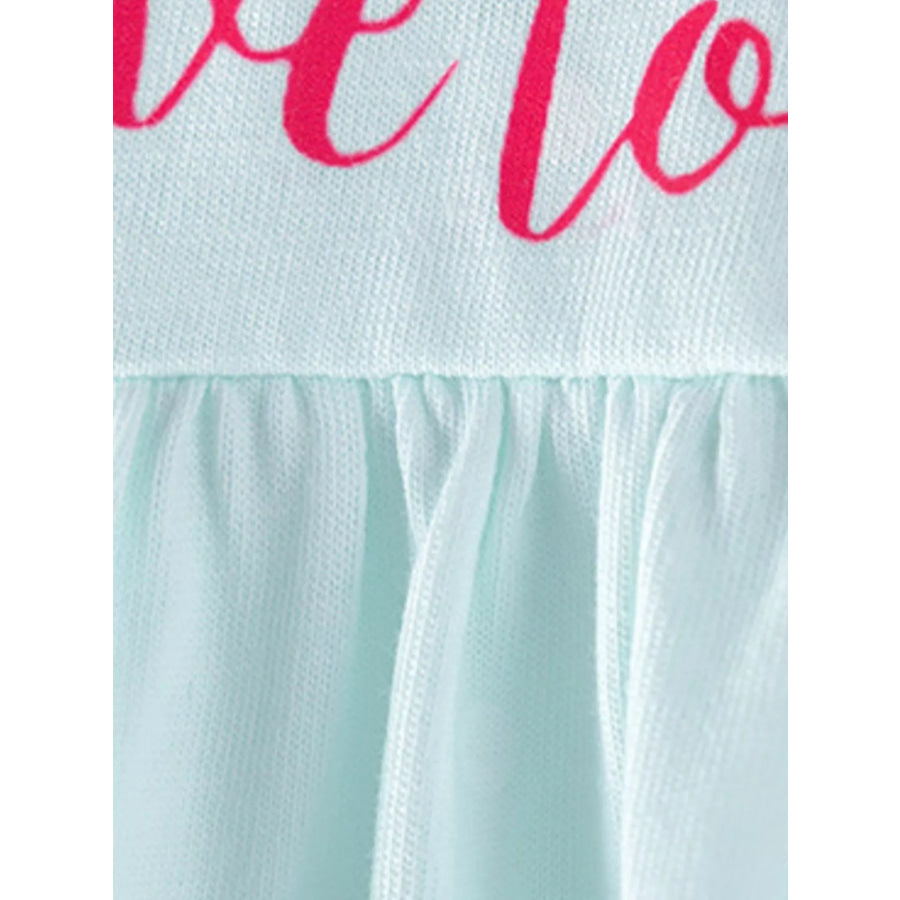 Children‘s Ballet Dancer Print Long Sleeve Dress Apparel and Accessories