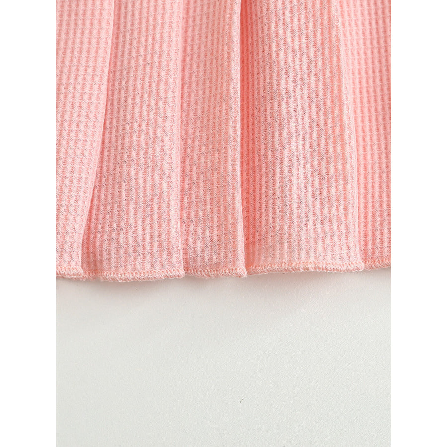 Children’s Baseball Embroidered Pleated Dress Apparel and Accessories