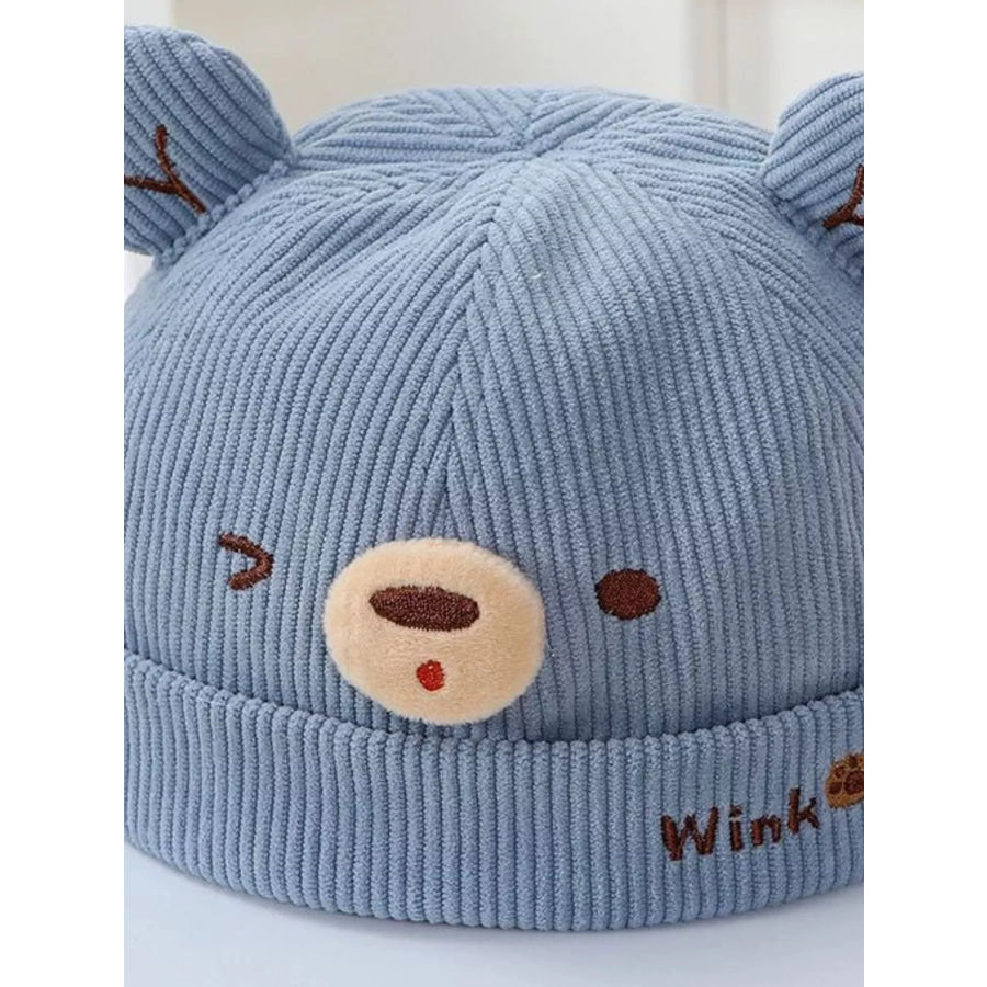 Children’s Bear Ear Corduroy Hat Apparel and Accessories