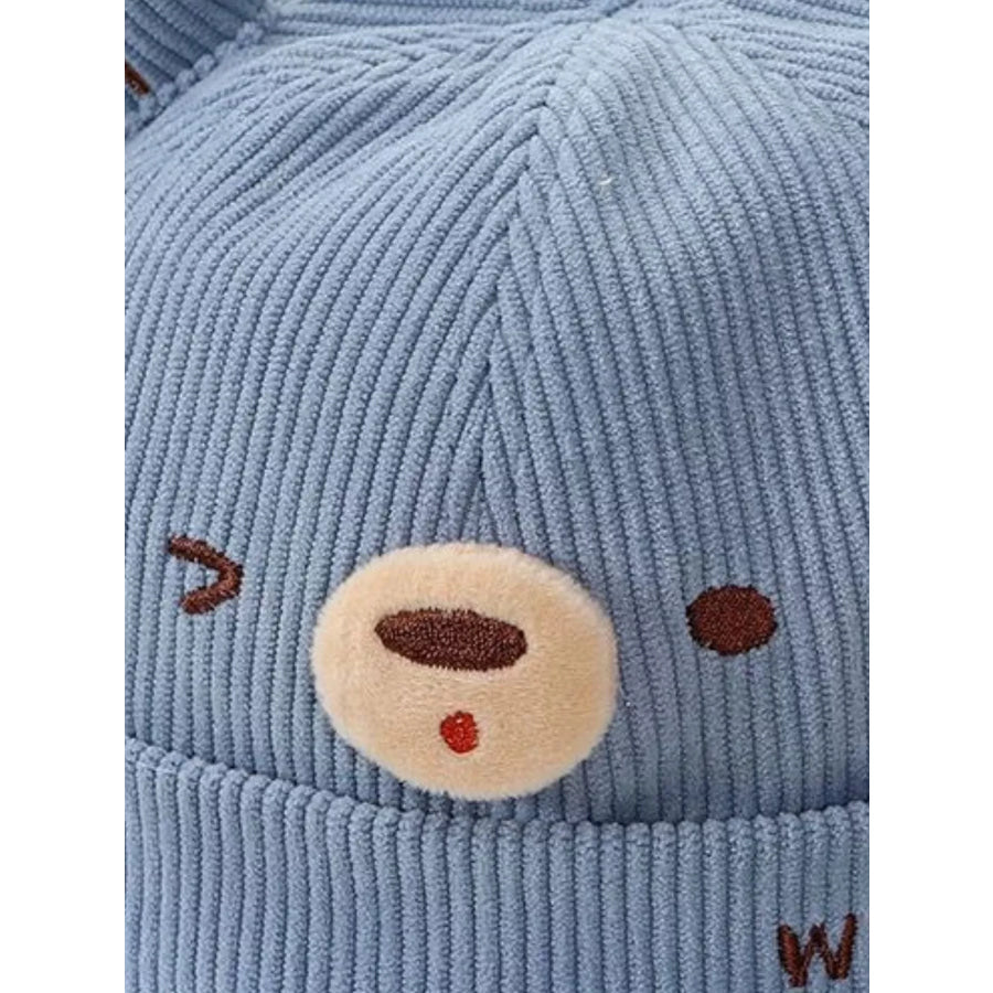 Children’s Bear Ear Corduroy Hat Apparel and Accessories