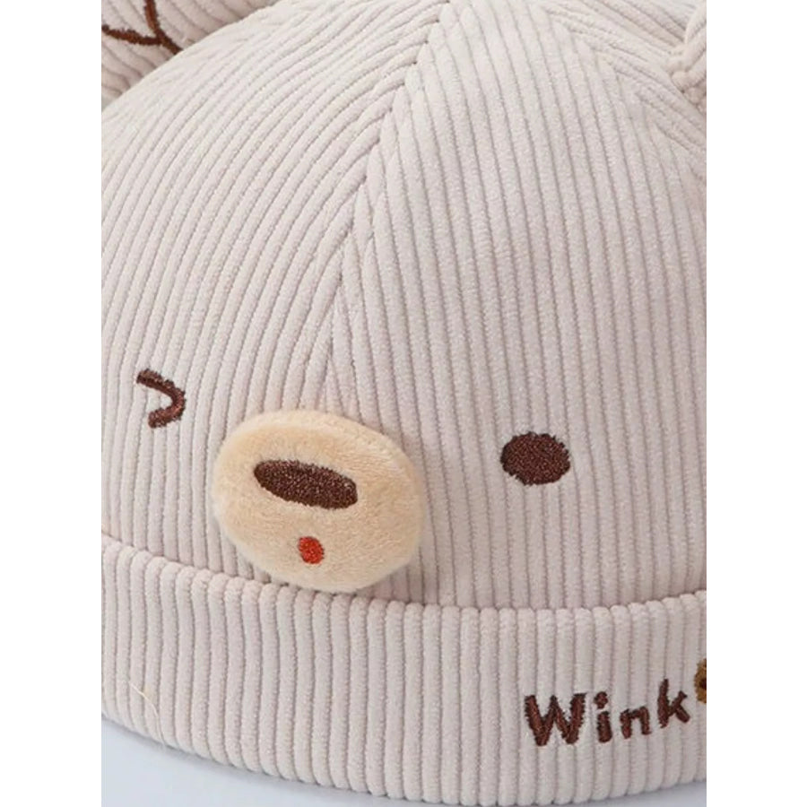 Children’s Bear Ear Corduroy Hat Apparel and Accessories