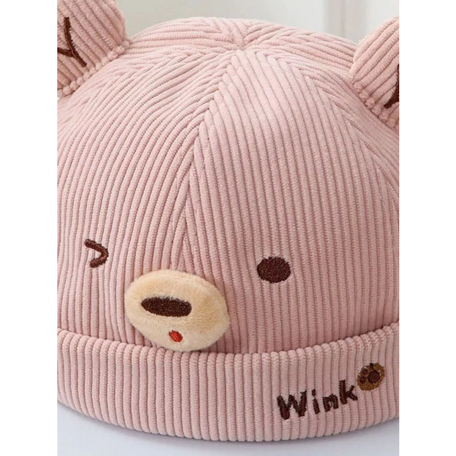 Children’s Bear Ear Corduroy Hat Apparel and Accessories