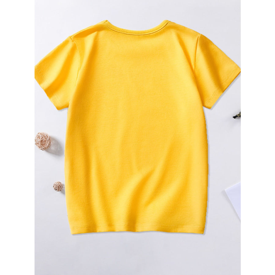 Children’s Bicycle Graphic Short Sleeve T-Shirt Apparel and Accessories
