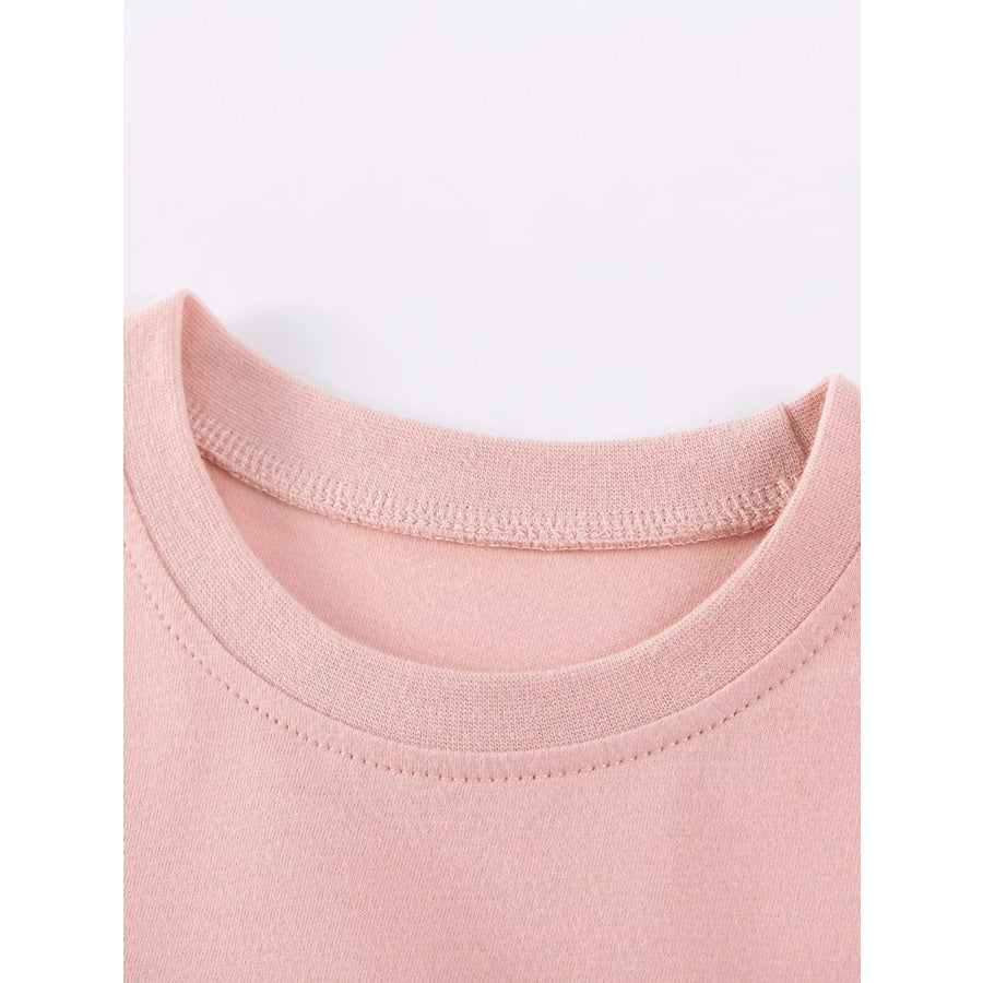 Children’s Bow Short Sleeve Dress Apparel and Accessories