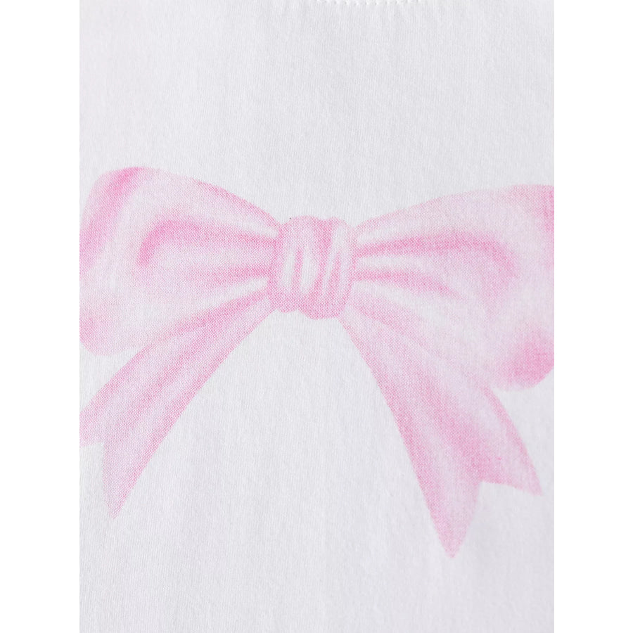 Children’s Bow T-Shirt & Shorts Set Apparel and Accessories