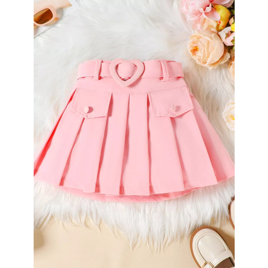 Children’s Bowknot Vest & Pleated Skirt Set Apparel and Accessories