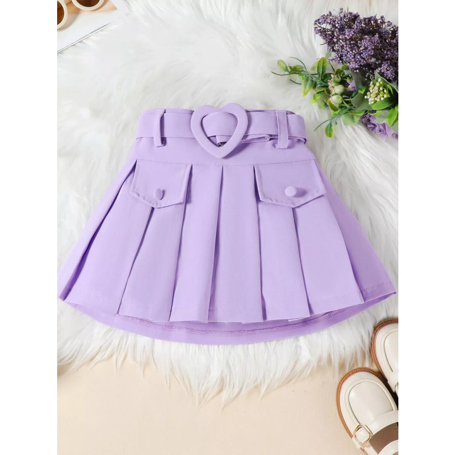 Children’s Bowknot Vest & Pleated Skirt Set Apparel and Accessories
