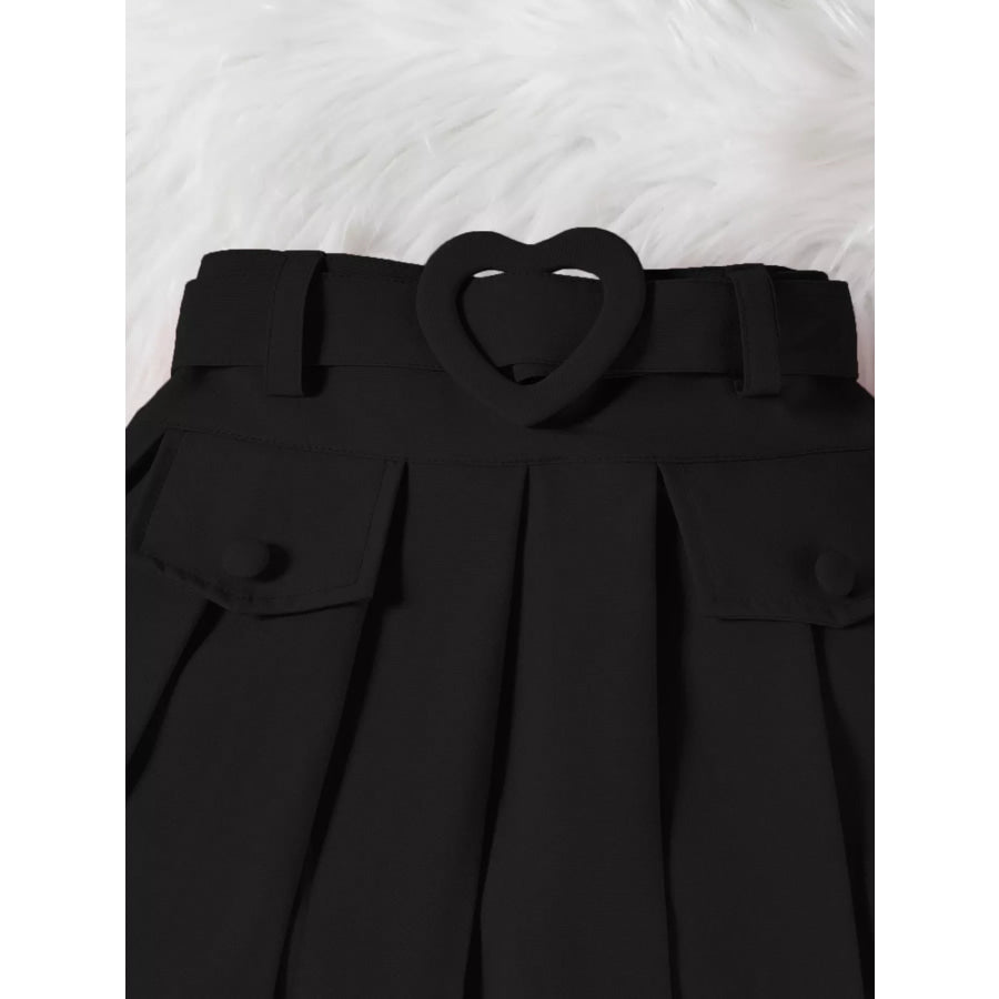 Children’s Bowknot Vest & Pleated Skirt Set Apparel and Accessories