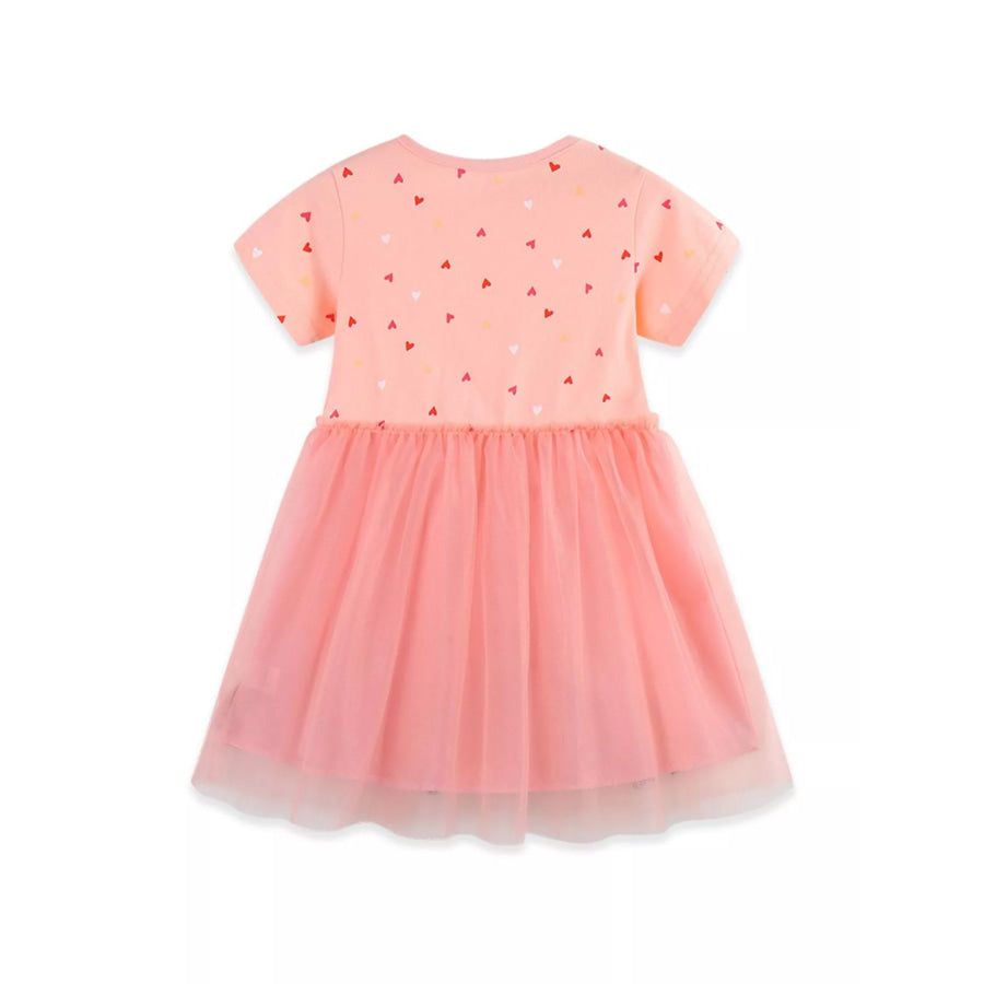Children’s Bunny Applique Tulle Dress Apparel and Accessories