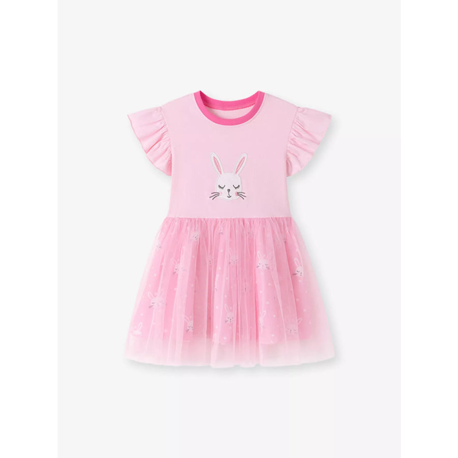 Children’s Bunny Cap Sleeve Dress Apparel and Accessories