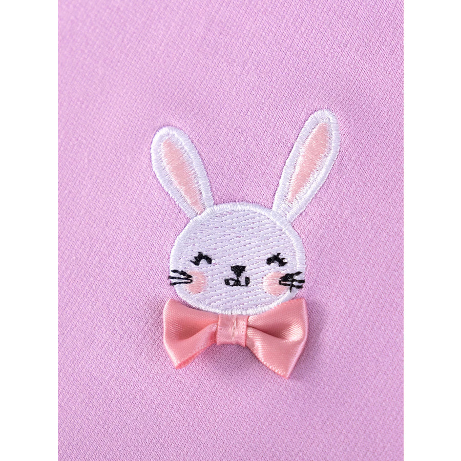 Children’s Bunny Embroidered Sweatshirt Tulle Dress Apparel and Accessories