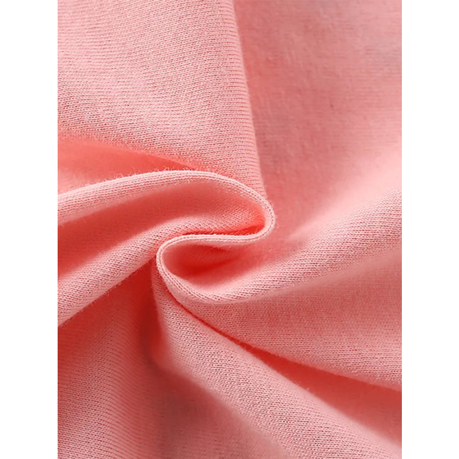 Children’s Bunny Floral Ruffle Sleeve T-Shirt Apparel and Accessories