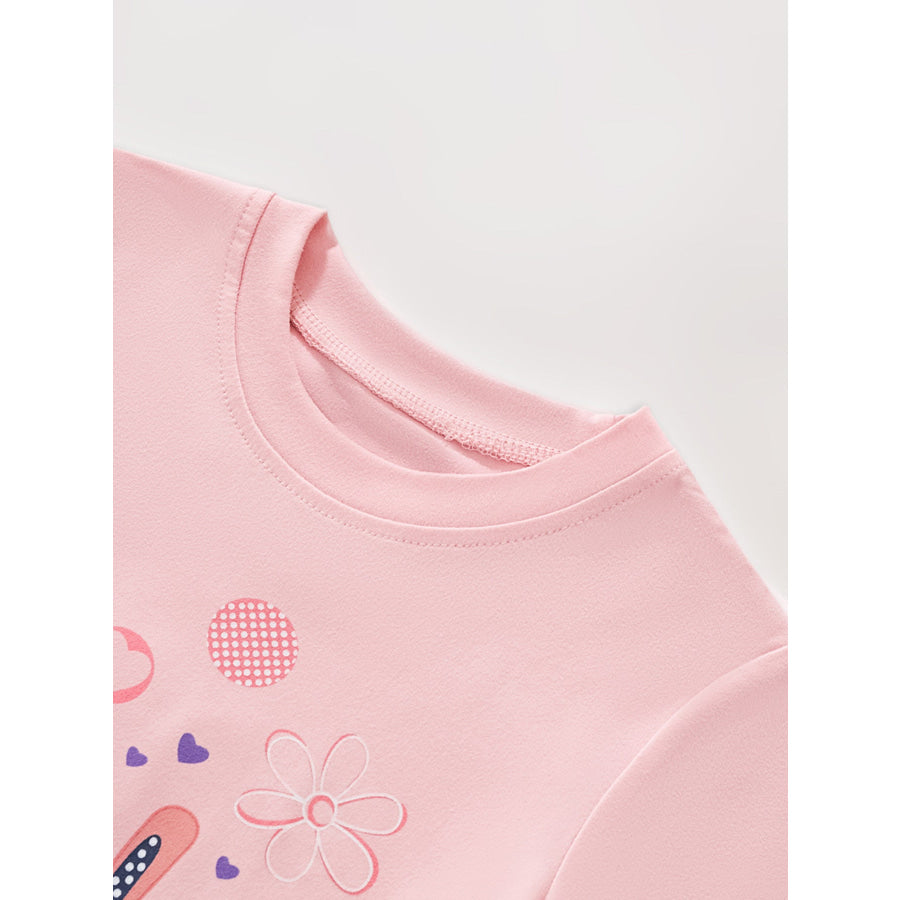 Children’s Bunny Graphic Short Sleeve Tee Apparel and Accessories