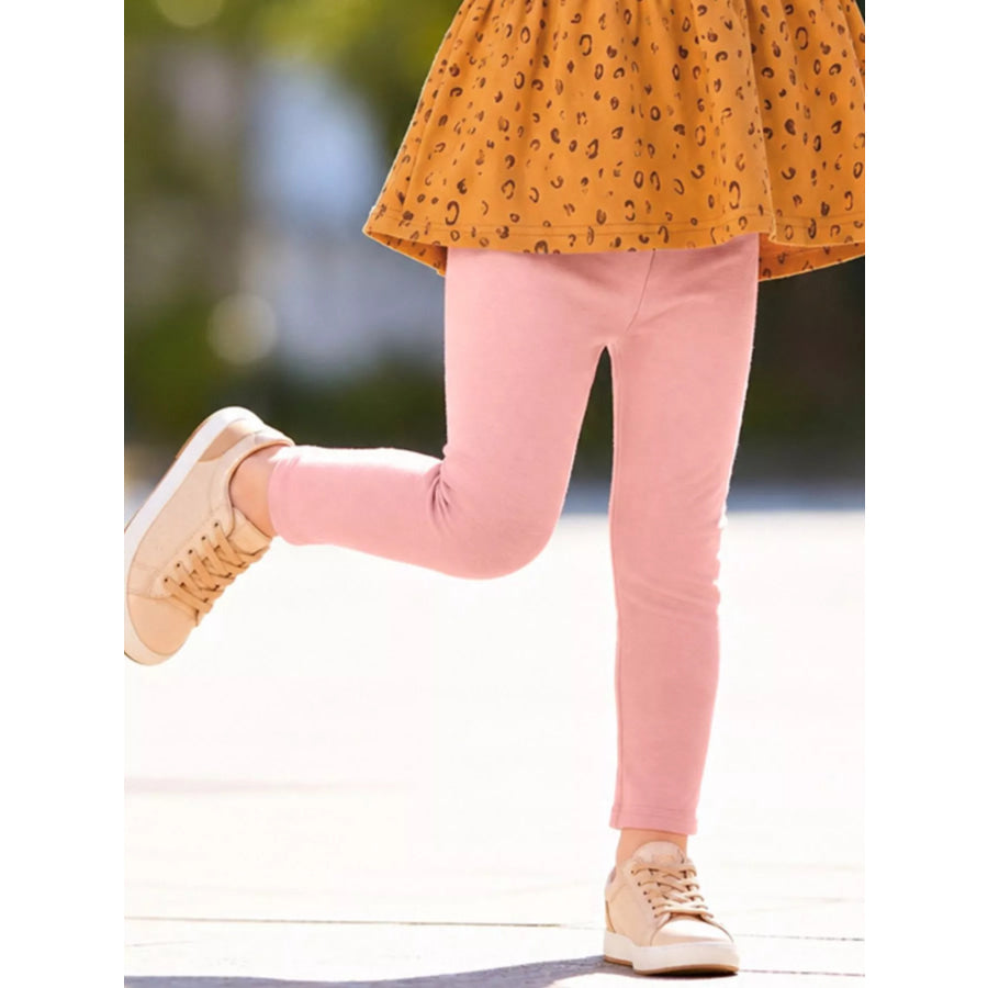 Children’s Bunny Leopard Peplum Top and Leggings Set Apparel and Accessories
