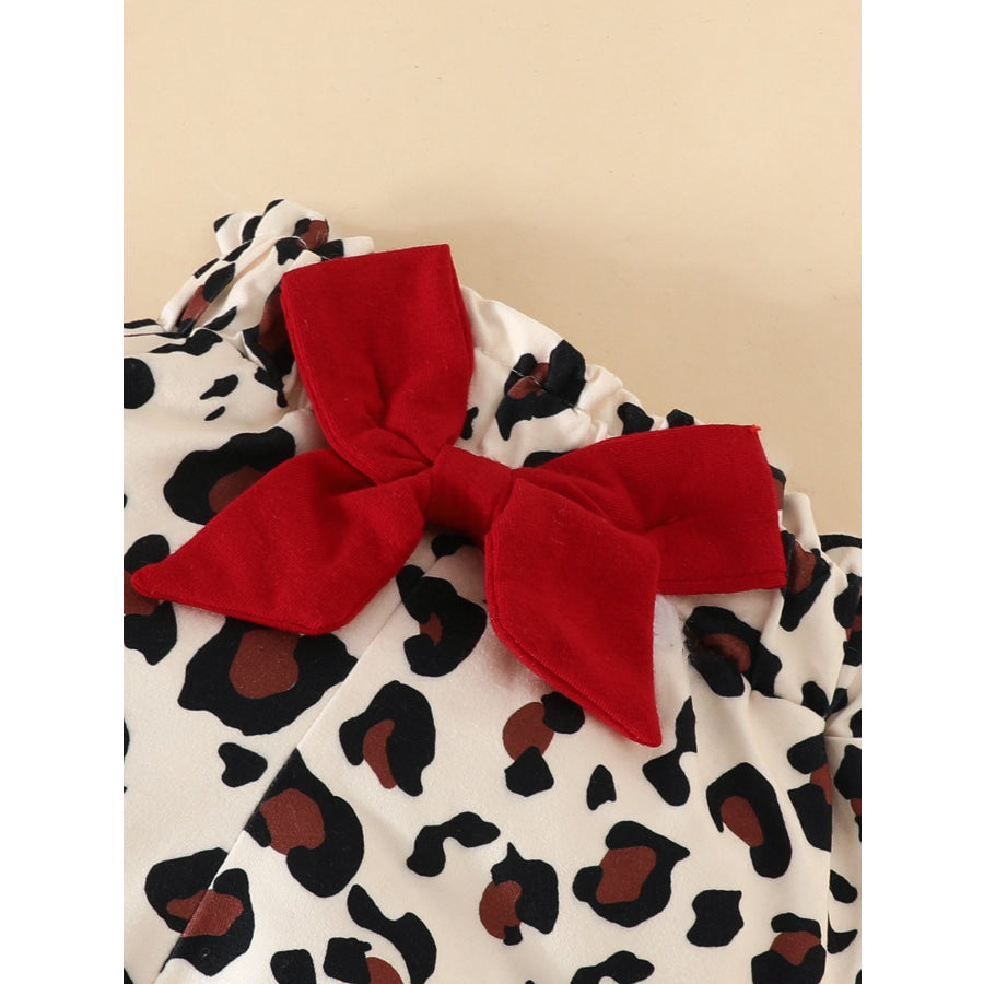 Children’s Bunny Long Sleeve Bodysuit and Pants Set with Headscarf Apparel and Accessories