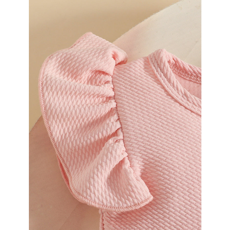 Children’s Bunny Print Dress with Ruffle Cardigan & Headband Set Apparel and Accessories