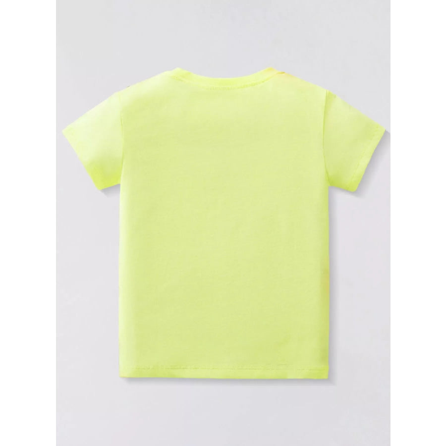Children’s Bunny Riding Bicycle Graphic T-Shirt Apparel and Accessories