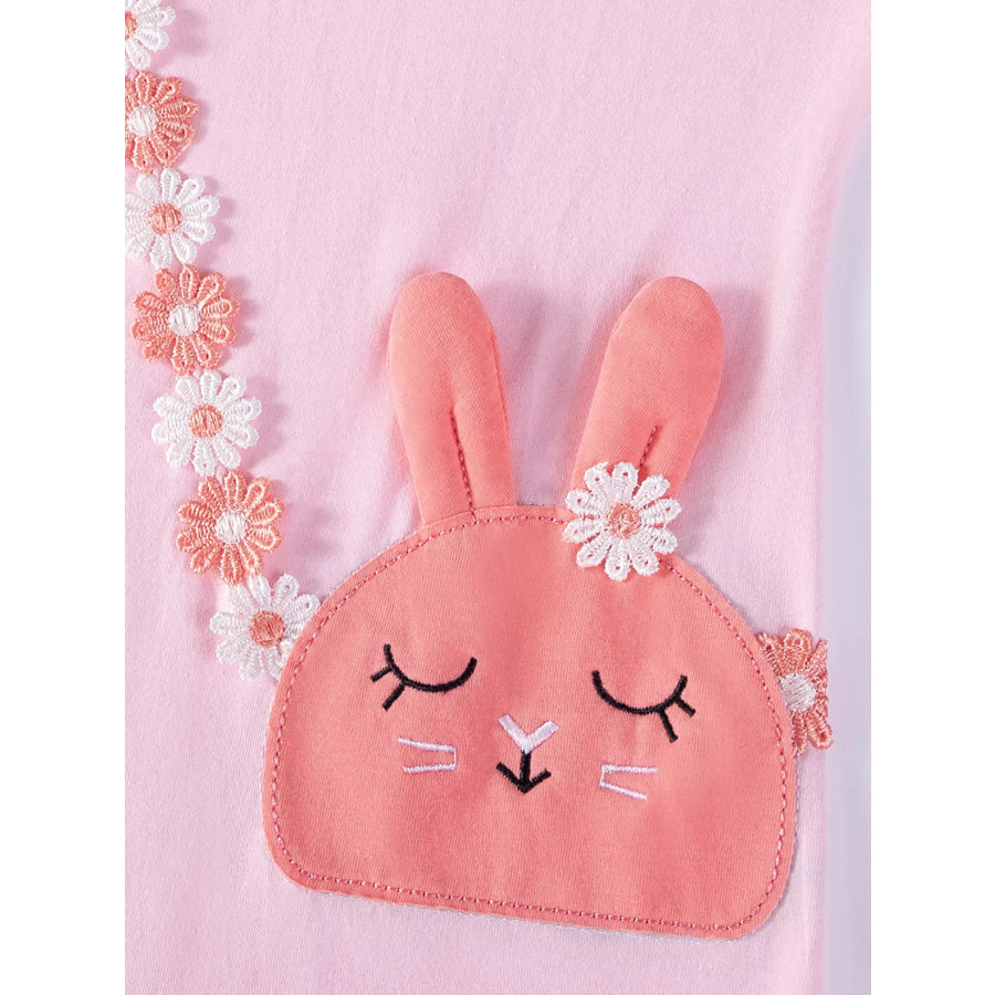 Children’s Bunny Ruffle Hem Dress Apparel and Accessories