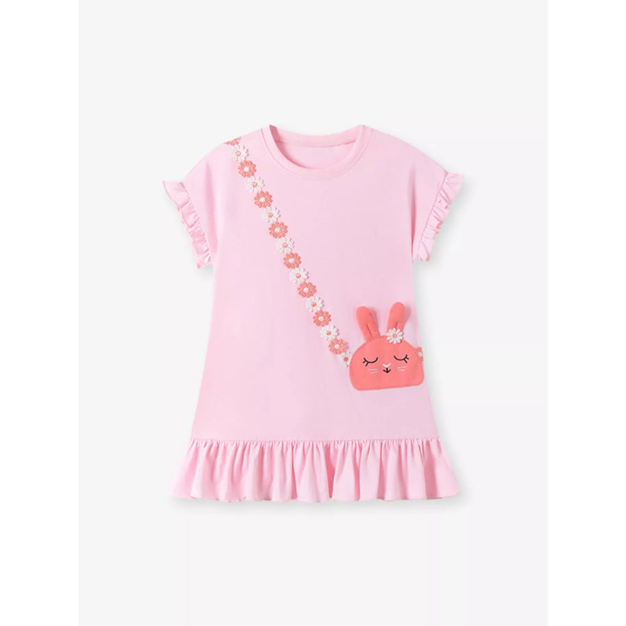 Children’s Bunny Ruffle Hem Dress Apparel and Accessories