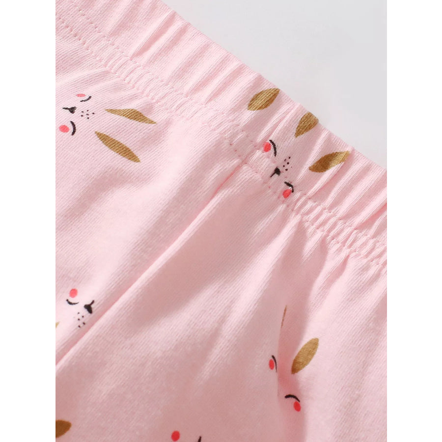 Children’s Bunny Top and Leggings Set Apparel and Accessories