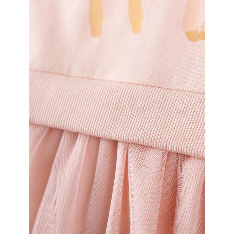 Children’s Bunny Tulle Layered Dress Apparel and Accessories