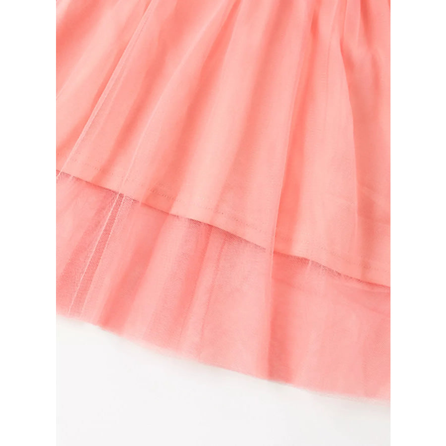 Children’s Butterfly Embroidered Tulle Dress Apparel and Accessories