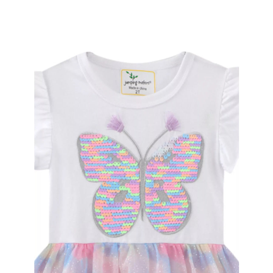 Children’s Butterfly Sequin Tutu Dress Apparel and Accessories